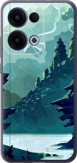 Силиконовый чехол № 5424 для Oppo Reno13 5G - 5424u-3944 изображение 