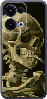 Силиконовый чехол Винсент Ван Гог. Череп для Oppo Reno13 5G - 5544u-3944 изображение 