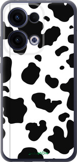 Силиконовый чехол Шкура коровы для Oppo Reno13 5G - 5576u-3944 изображение 
