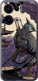 Силиконовый чехол Птица воин для Oppo Reno13 5G - 5587u-3944 изображение 