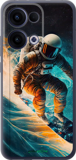 Силиконовый чехол Сноубордист для Oppo Reno13 5G - 5604u-3944 изображение 