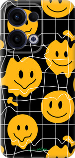 Силиконовый чехол Смайлы v3 для Oppo Reno13 5G - 5623u-3944 изображение 