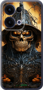 Силиконовый чехол Череп 2 для Oppo Reno13 5G - 5652u-3944 изображение 