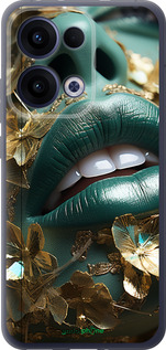 Силиконовый чехол Губы 2 для Oppo Reno13 5G - 5667u-3944 изображение 