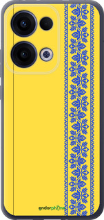 Силиконовый чехол Вышиванка 4 для Oppo Reno13 5G - 569u-3944 изображение 