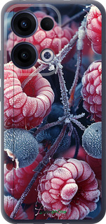 Силіконовий чехол Морозні ягоди для Oppo Reno13 5G - 6033u-3944 изображение 