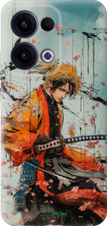 Силиконовый чехол Agatsuma Zenitsu: Убийца демонов для Oppo Reno13 5G - 6118u-3944 изображение 