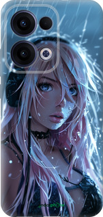 Силиконовый чехол Неоновый дождь для Oppo Reno13 5G - 6119u-3944 изображение 