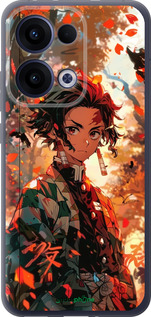 Силиконовый чехол Tanjiro для Oppo Reno13 5G - 6130u-3944 изображение 