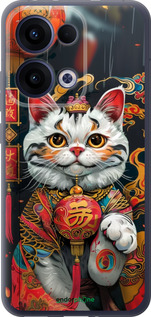 Силиконовый чехол China Cat v2 для Oppo Reno13 5G - 6135u-3944 изображение 