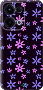 Силиконовый чехол с  цветами для Oppo Reno13 5G - 6258u-3944 изображение 