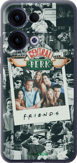 Силиконовый чехол Друзья для Oppo Reno13 5G - 6276u-3944 изображение 