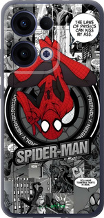 Силиконовый чехол Человек паук для Oppo Reno13 5G - 6279u-3944 изображение 