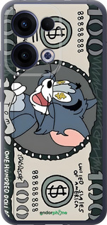 Силиконовый чехол Том и джерри для Oppo Reno13 5G - 6291u-3944 изображение 