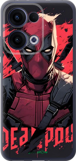 Силиконовый чехол Дедпул для Oppo Reno13 5G - 6293u-3944 изображение 