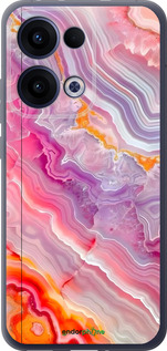 Силиконовый чехол Мрамор 2 для Oppo Reno13 5G - 6307u-3944 изображение 