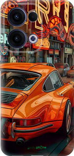 Силіконовий чехол Порше для Oppo Reno13 5G - 6334u-3944 изображение 