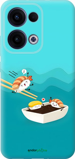 Силиконовый чехол Суши для Oppo Reno13 5G - 6354u-3944 изображение 