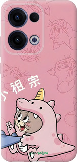 Силіконовий чехол Том і джеррі 2 для Oppo Reno13 5G - 6359u-3944 изображение 