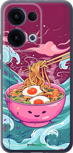 Силиконовый чехол Рамен для Oppo Reno13 5G - 6360u-3944 изображение 