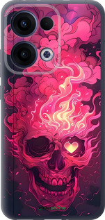 Силиконовый чехол Череп арт для Oppo Reno13 5G - 6385u-3944 изображение 