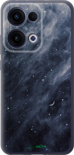 Силиконовый чехол Голубые облака, Голубая луна для Oppo Reno13 5G - 6398u-3944 изображение 