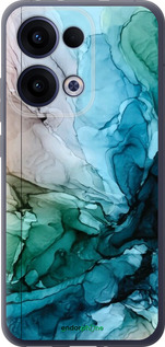 Силіконовий чехол З абстрактним малюнком барвисті Солоні береги для Oppo Reno13 5G - 6405u-3944 изображение 