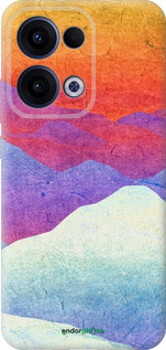 Силиконовый чехол Горный закат для Oppo Reno13 5G - 6479u-3944 изображение 