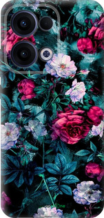 Силиконовый чехол Сад и розы для Oppo Reno13 5G - 6483u-3944 изображение 