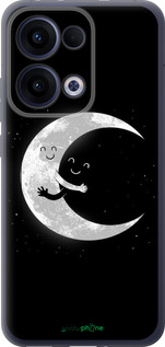 Силиконовый чехол Лунные объятия для Oppo Reno13 5G - 6508u-3944 изображение 