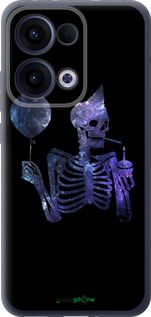 Силіконовий чехол Скелетне мистецтво для Oppo Reno13 5G - 6536u-3944 изображение 