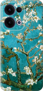 Силиконовый чехол Винсент Ван Гог. Сакура для Oppo Reno13 5G - 841u-3944 изображение 