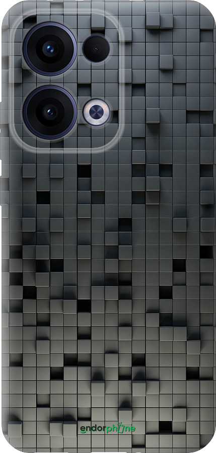 Силиконовый чехол Кубики для Oppo Reno13 5G - 1061u-3944 изображение 