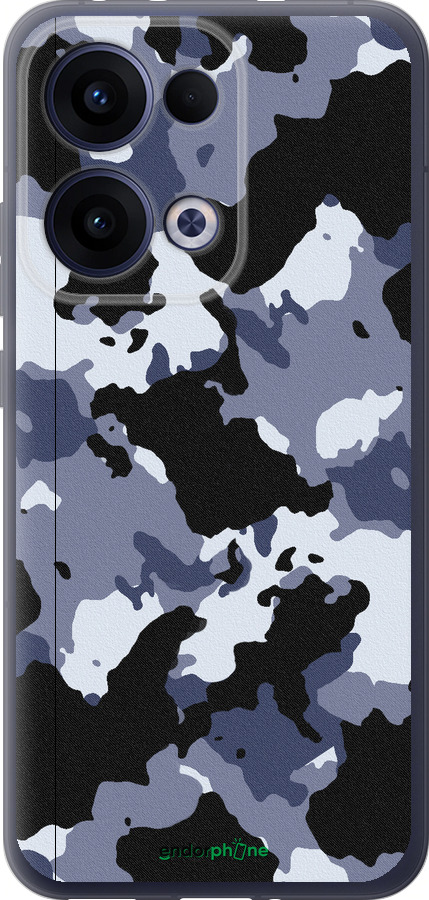 Силиконовый чехол Камуфляж v4 для Oppo Reno13 5G - 1182u-3944 изображение 