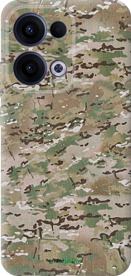Силиконовый чехол Камуфляж v5 для Oppo Reno13 5G - 1201u-3944 изображение 