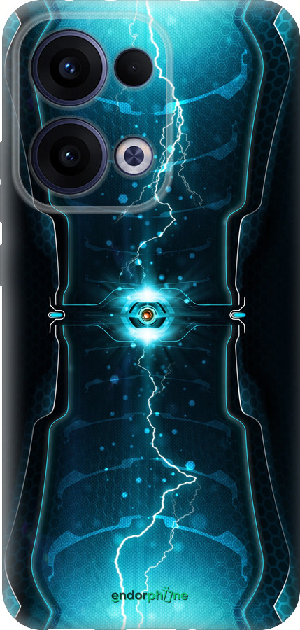 Силиконовый чехол Молнии в цилиндре для Oppo Reno13 5G - 120u-3944 изображение 