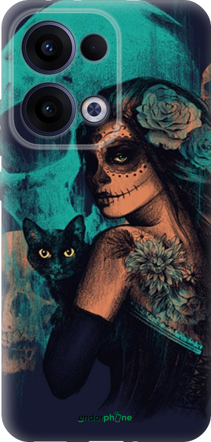 Силиконовый чехол Fantasy girl для Oppo Reno13 5G - 4133u-3944 изображение 