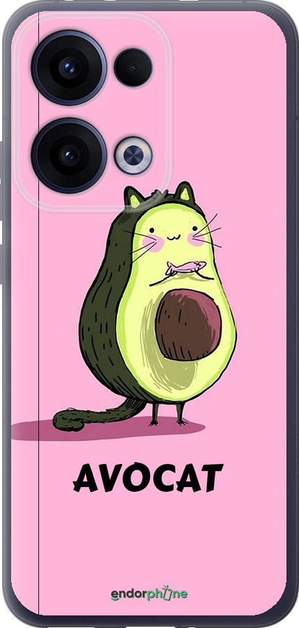 Силиконовый чехол Avocat для Oppo Reno13 5G - 4270u-3944 изображение 