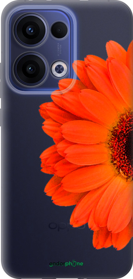 Силіконовий чехол Гербера 1 для Oppo Reno13 5G - 4534u-3944 изображение 