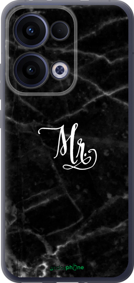 Силиконовый чехол Мрамор1 для Oppo Reno13 5G - 4582u-3944 изображение 