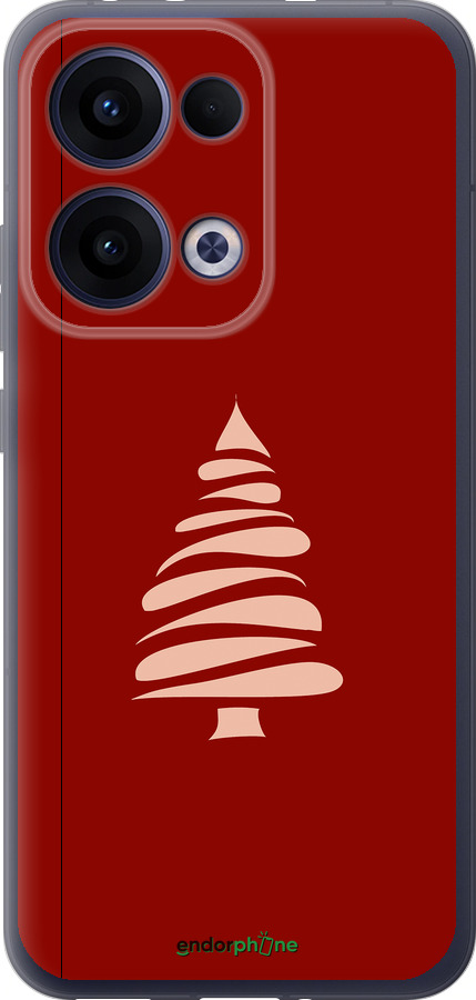 Силиконовый чехол Новогодний 15 для Oppo Reno13 5G - 4628u-3944 изображение 