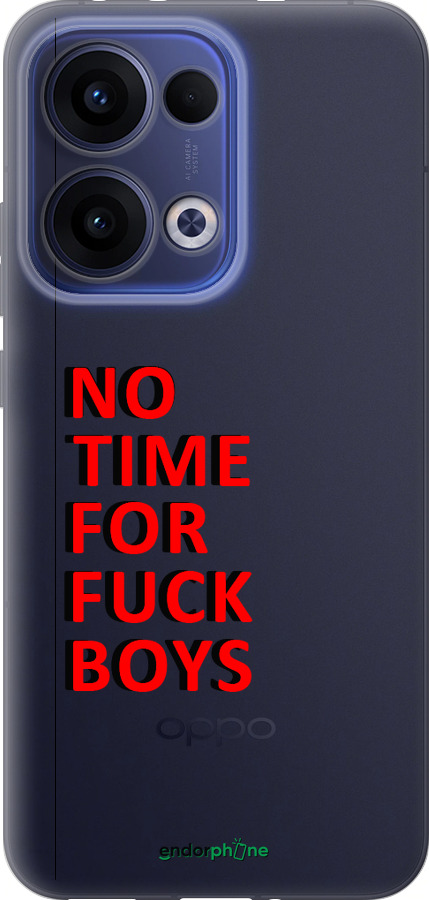 Силиконовый чехол Нет времени для Oppo Reno13 5G - 4635u-3944 изображение 