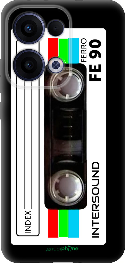 Силиконовый чехол Кассета с90 для Oppo Reno13 5G - 4894u-3944 изображение 