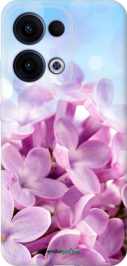 Силиконовый чехол Сирень для Oppo Reno13 5G - 527u-3944 изображение 