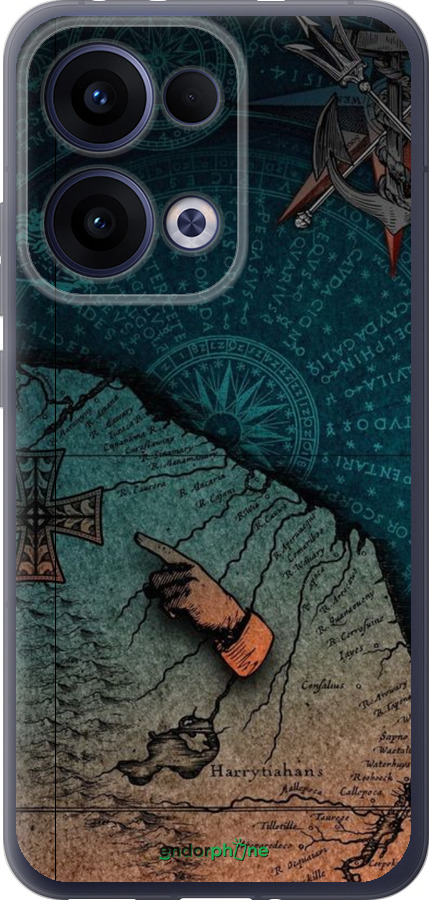 Силиконовый чехол № 5334 для Oppo Reno13 5G - 5334u-3944 изображение 