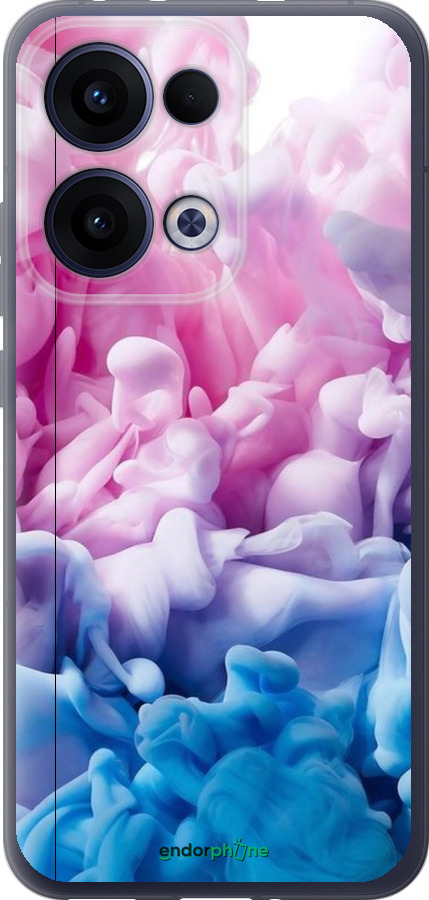 Силиконовый чехол Акварель абстракция для Oppo Reno13 5G - 5335u-3944 изображение 