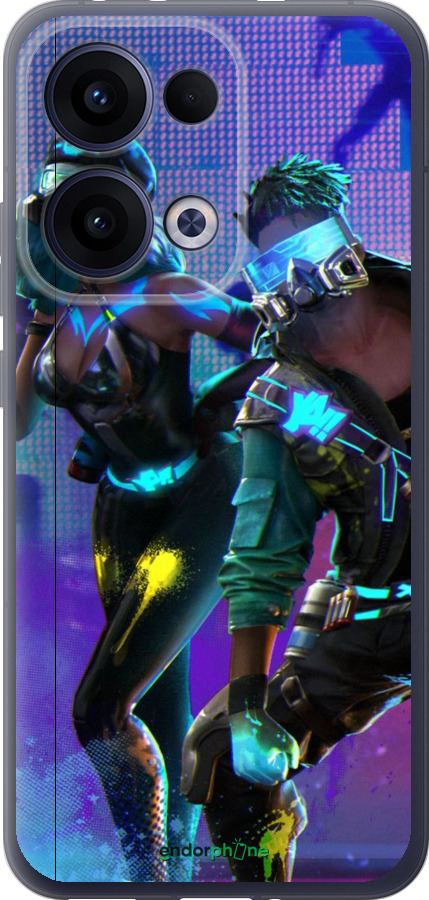 Силиконовый чехол № 5372 для Oppo Reno13 5G - 5372u-3944 изображение 