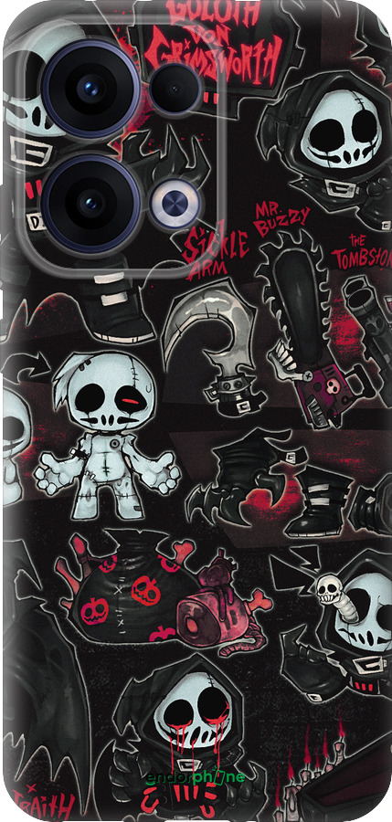 Силиконовый чехол № 5380 для Oppo Reno13 5G - 5380u-3944 изображение 