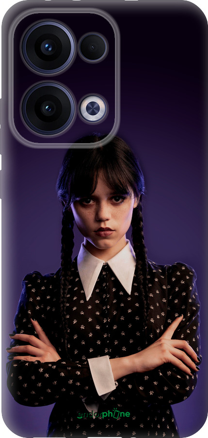 Силіконовий чехол Wednesday v3 для Oppo Reno13 5G - 5517u-3944 изображение 