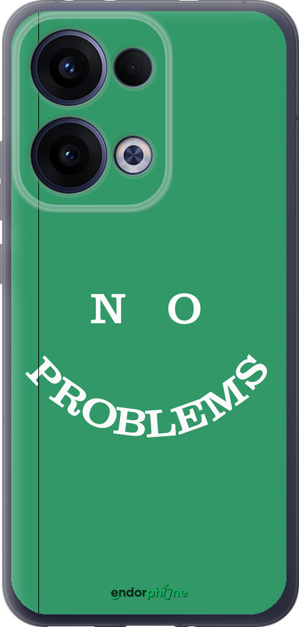 Силіконовий чехол No Problems для Oppo Reno13 5G - 5573u-3944 изображение 